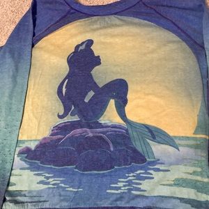 Little Mermaid Shadow long sleeve shirt